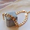 Chunky Flat Link Necklace