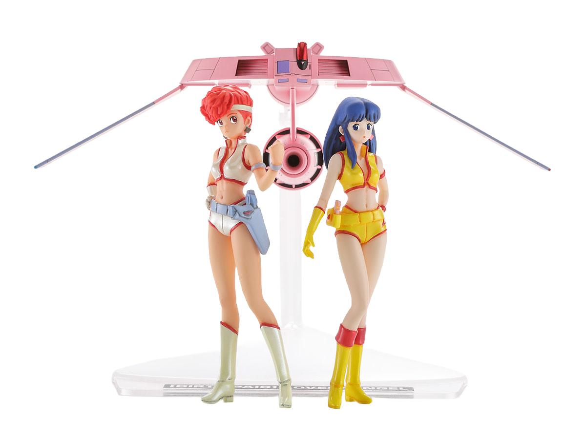 1:20 [DIRTY PAIR] 1/20 KEI & YURI w/1/300 LOVELY ANGEL Plastic Model Kit