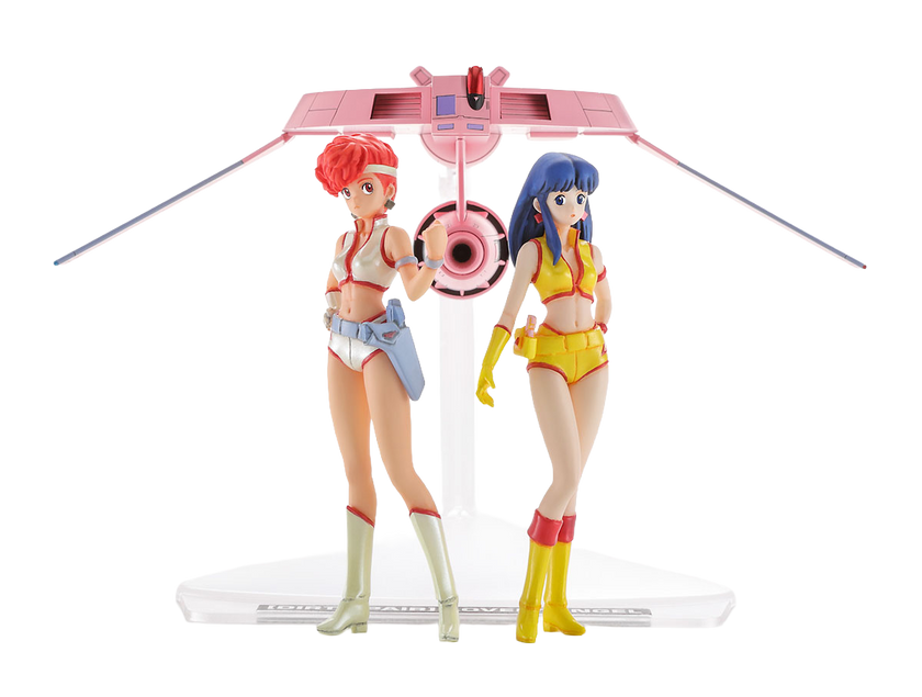 1:20 [DIRTY PAIR] 1/20 KEI & YURI w/1/300 LOVELY ANGEL Plastic Model Kit