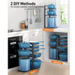 ORDORA 4D-21H Pots and Pans Organizer 21