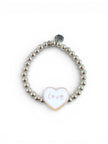 Sweetheart Hematite Bracelets - Mom and Mini