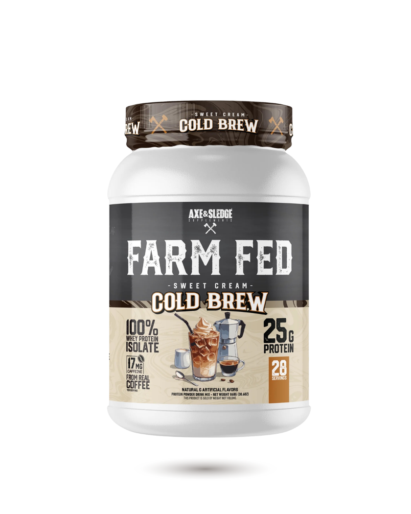 Axe & Sledge Farm Fed Whey Isolate Protein Powder