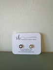 Standout Boutique Circle Gold Studs