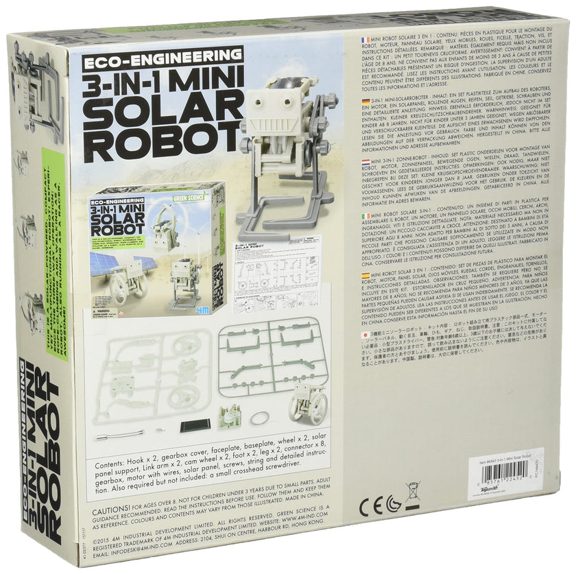 4M - 3-in-1 Solar Robot
