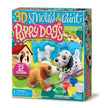 4M - 3D Mould & Paint Puppies