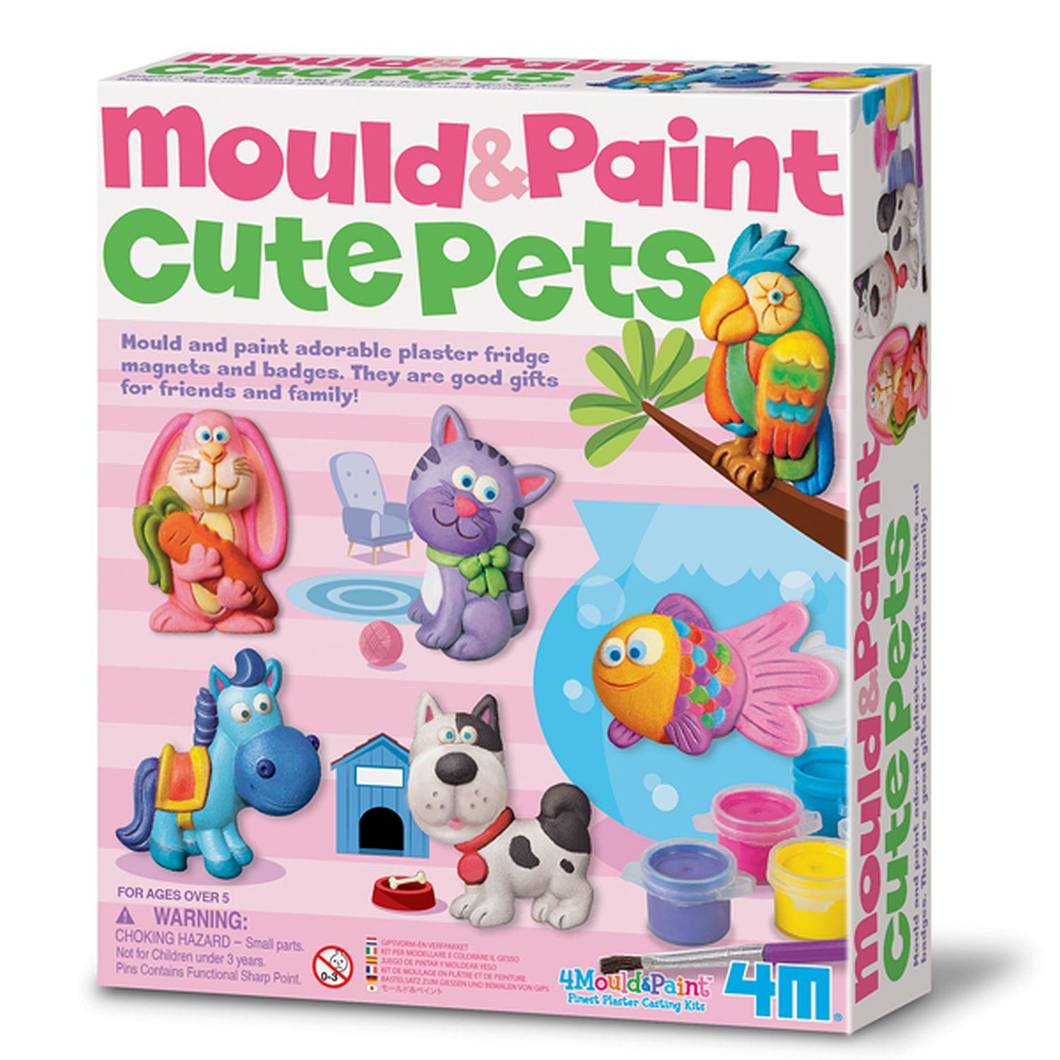 4M - Animaux mignons - Moule et Peinture