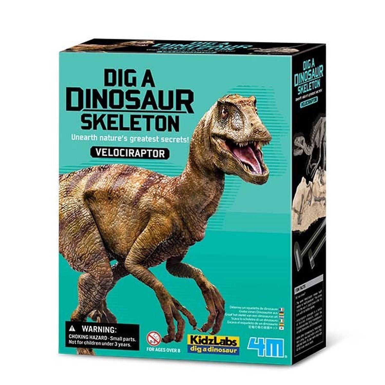 4M - Dig A Dinosaur - Velociraptor