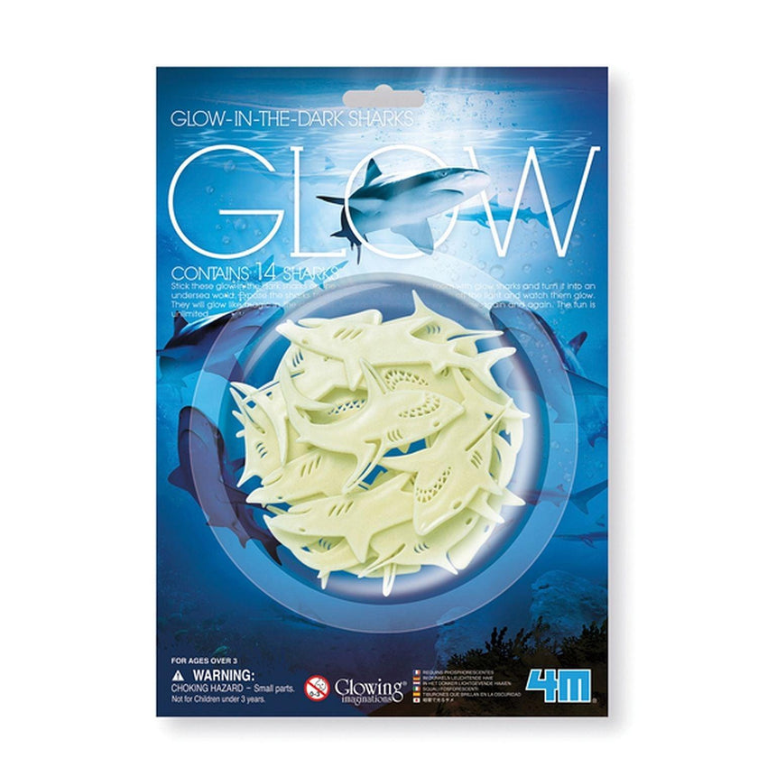 4M - Glow-in-The - Dark Sharks