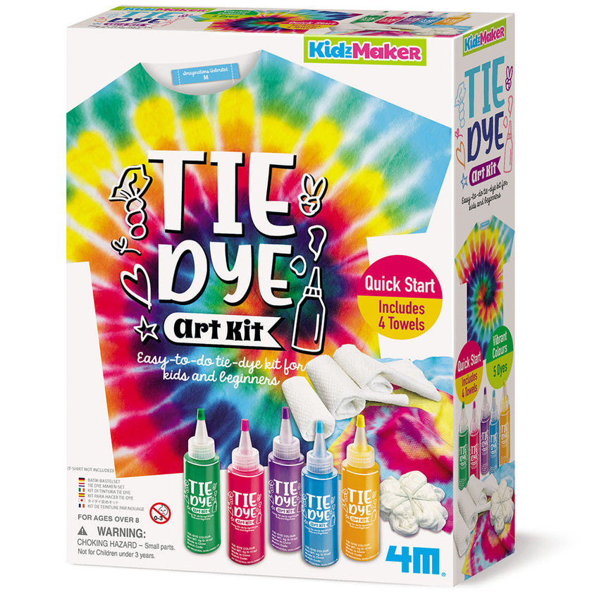 4M - Kit d'art Tie-Dye Kidz Maker