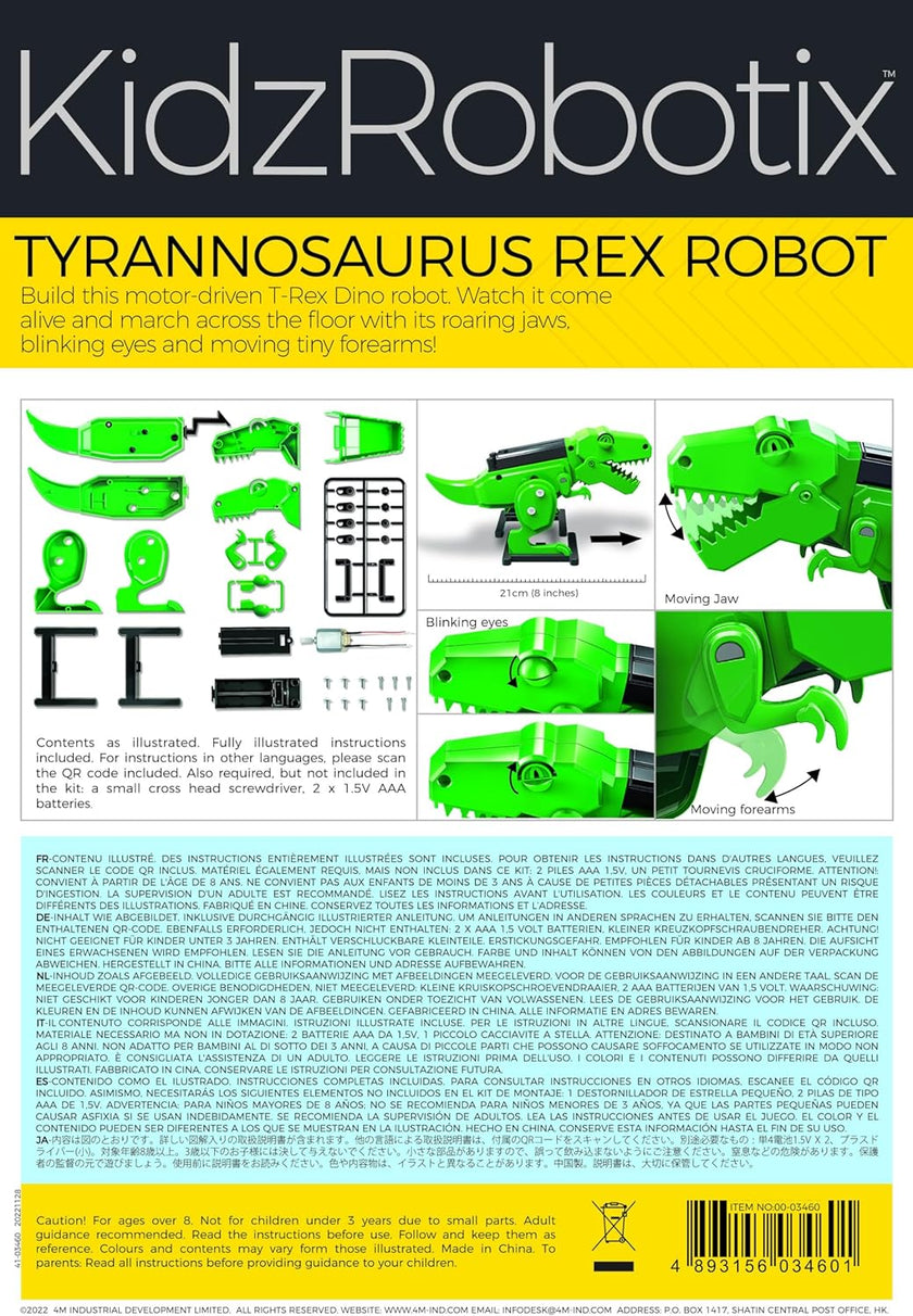 4M - KidzRobotix - Tyrannosaurus Rex Robot