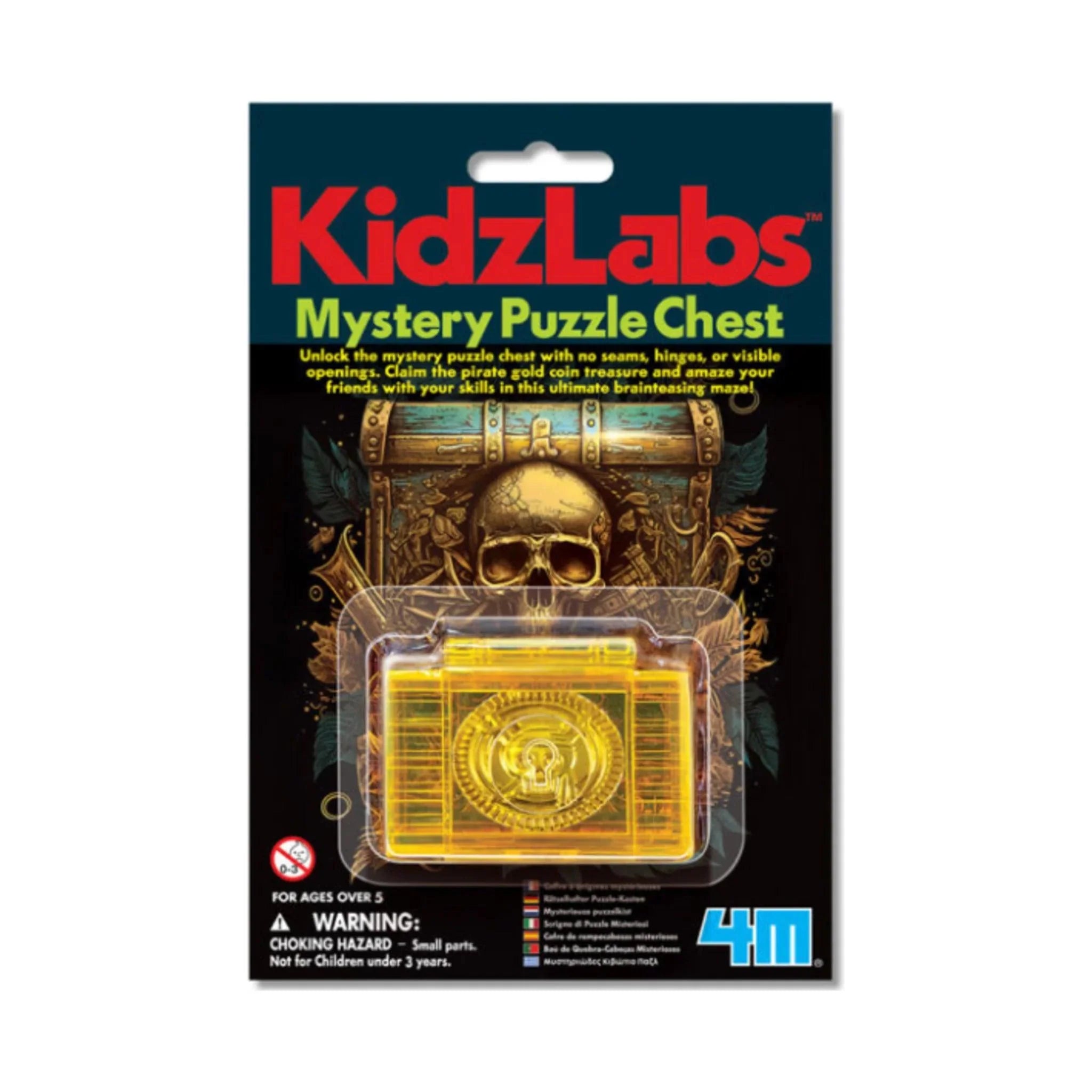 4M - Coffret de casse-têtes mystère Kidzlabs