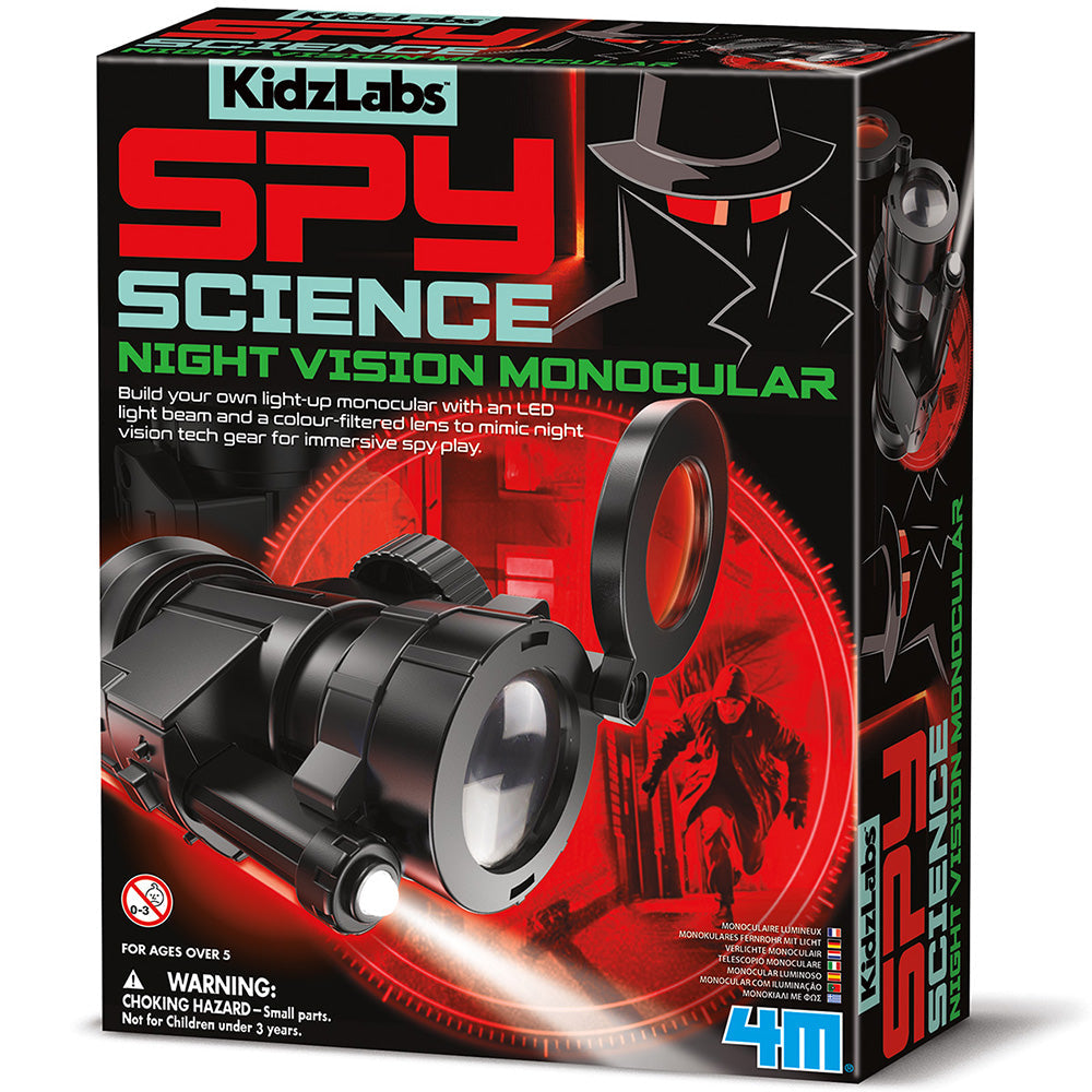 4M - Monoculaire scientifique pour espions Kidzlabs