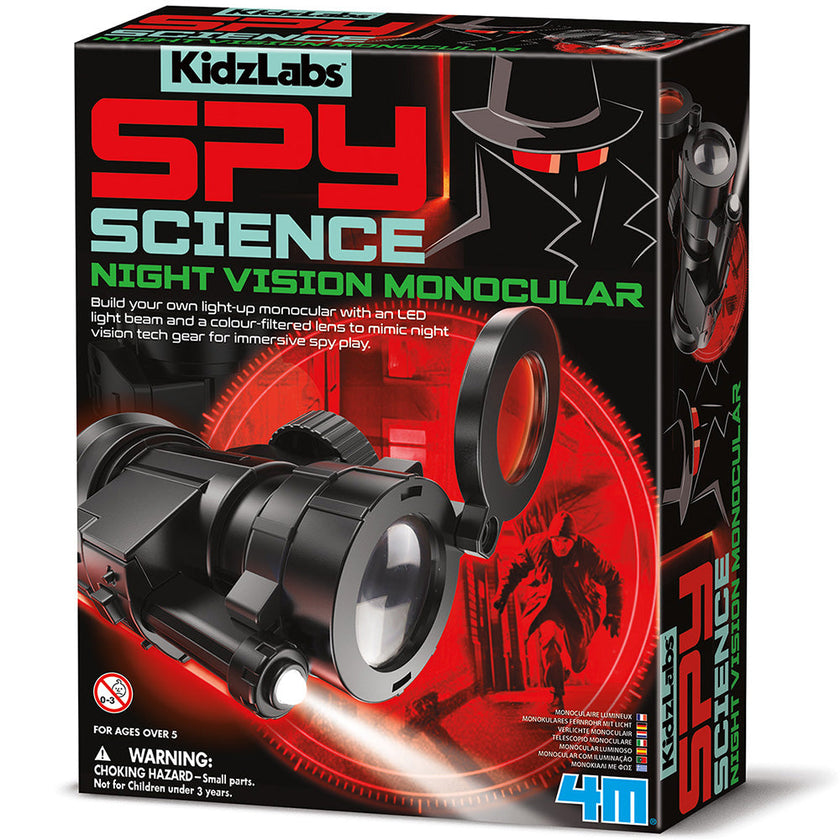 4M - Monoculaire scientifique pour espions Kidzlabs