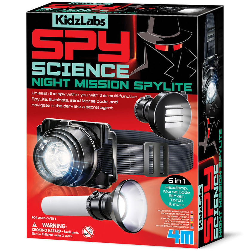 4M - Kidzlabs Spy Science Night Mission Spylite