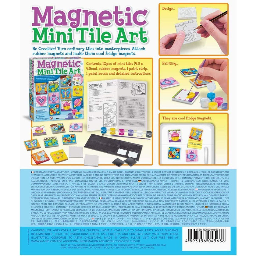 4M - Magnetic Tile Art