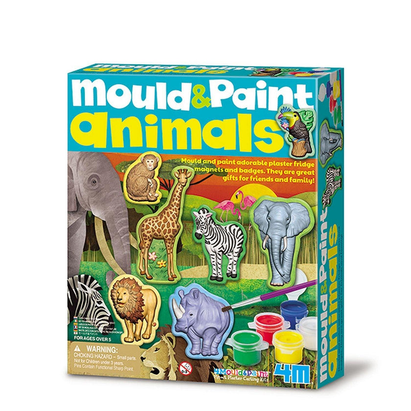 4M - Mould & Paint Animals