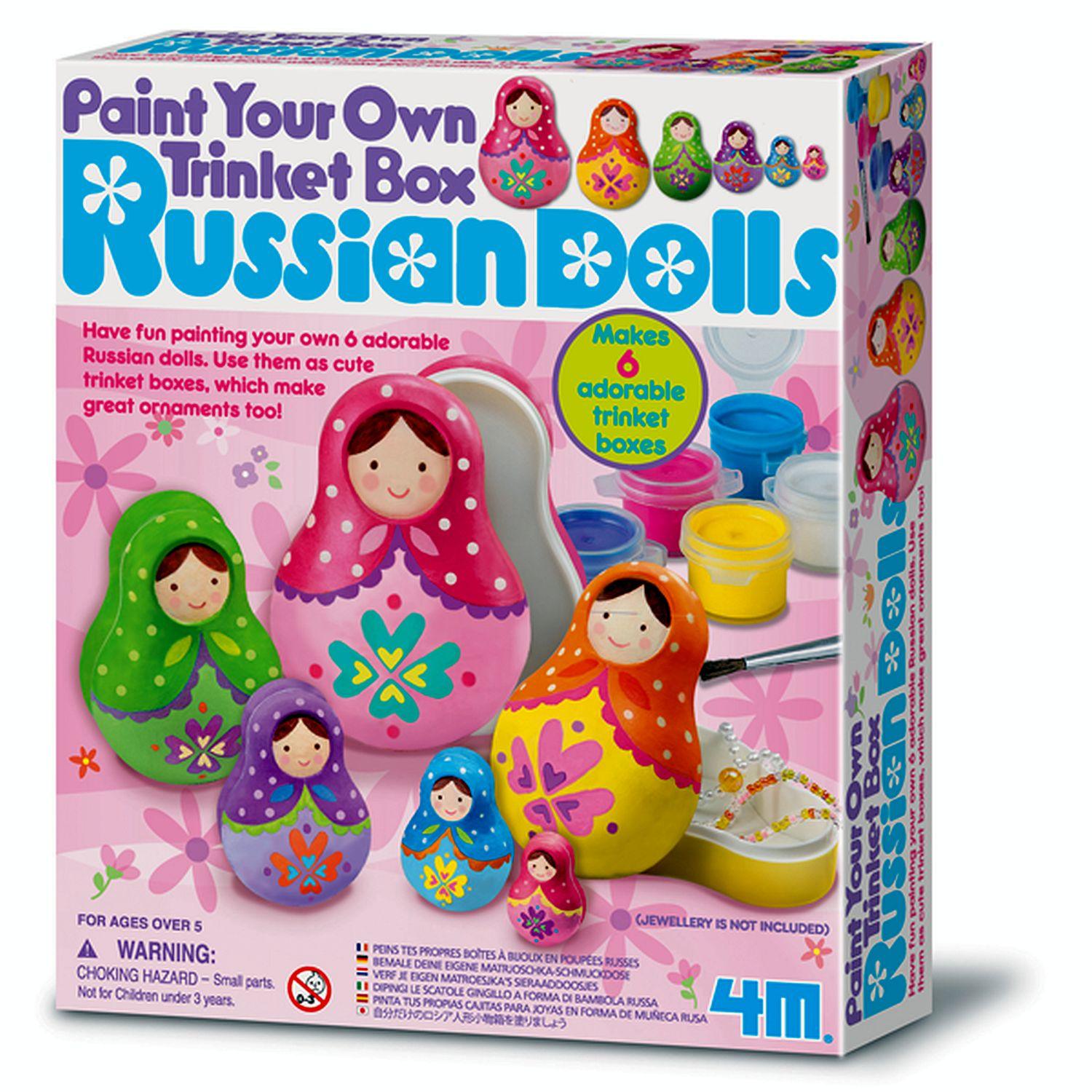 4M - Russian Dolls - Trinket Box