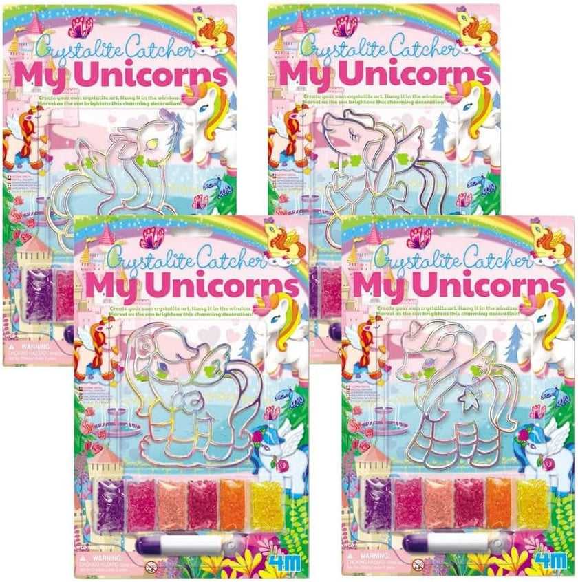 4M - Unicorn Crystallite Catcher (4 Assorted)