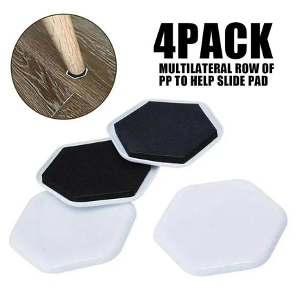 4Pcs Heavy Duty Furniture Moving Sliders Table Moving Pads