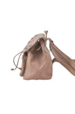 JIMMY CHOO Vintage Stella Star Studs Leather Backpack Pink Beige 7492K