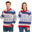 Couple - White Merry Christmas Sweater