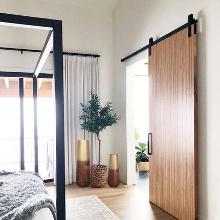 Calluna Brass Floor Vase