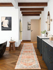 Rivka Terracota Ocean Rug