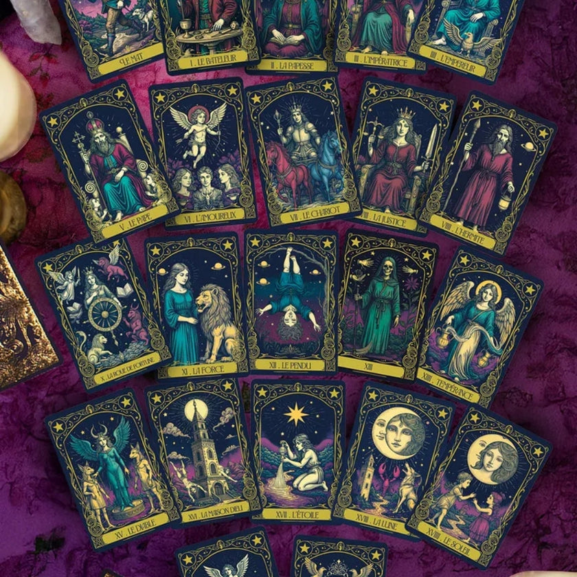 Tarot of Marseille Vanilla & Olibanum Incense