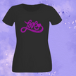 Love in Pink Rhinestone Shirt – Valentine Sparkle Bling Tee | Blingdazzel