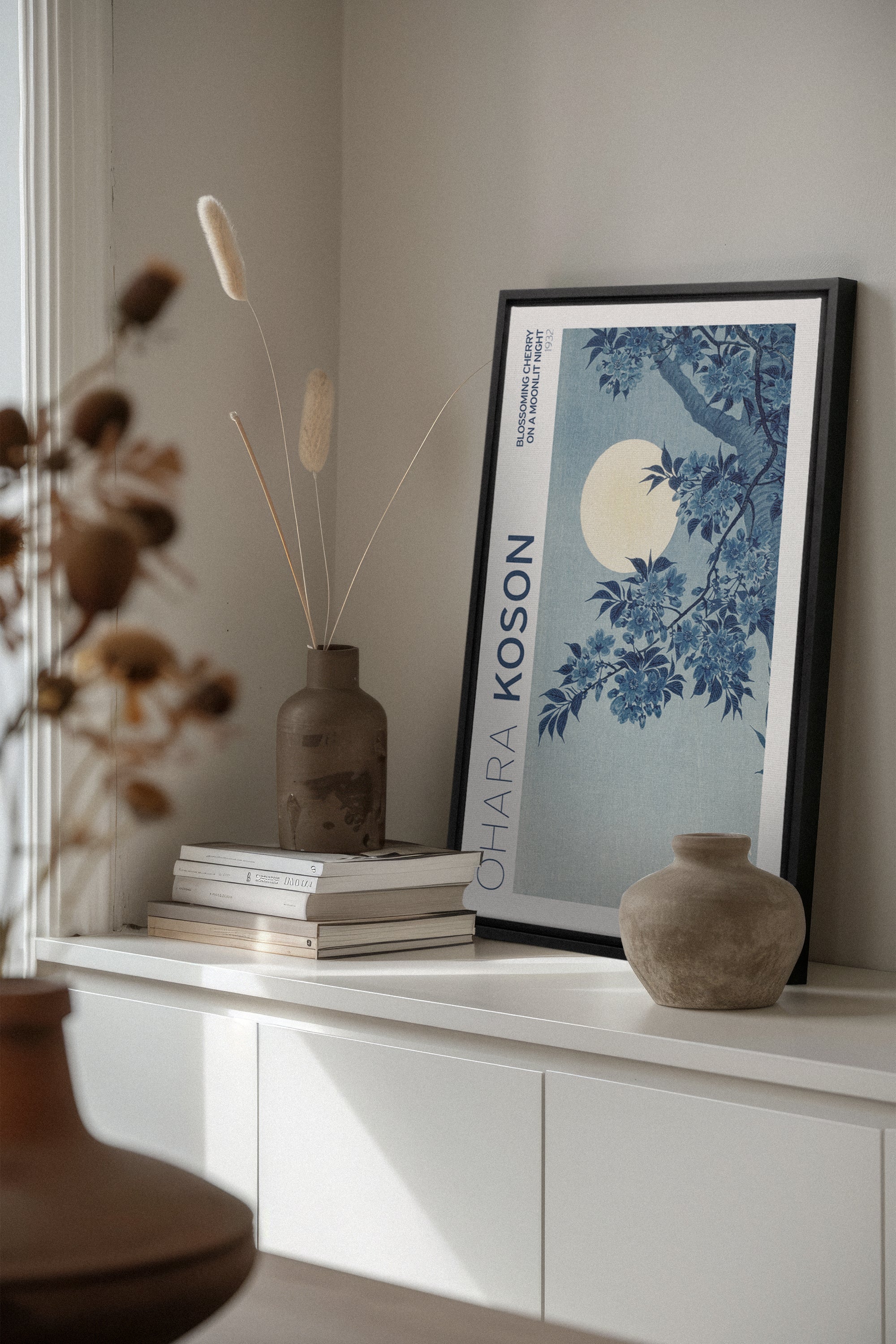 BLOSSOMING CHERRY, Oeuvre sur toile étirée