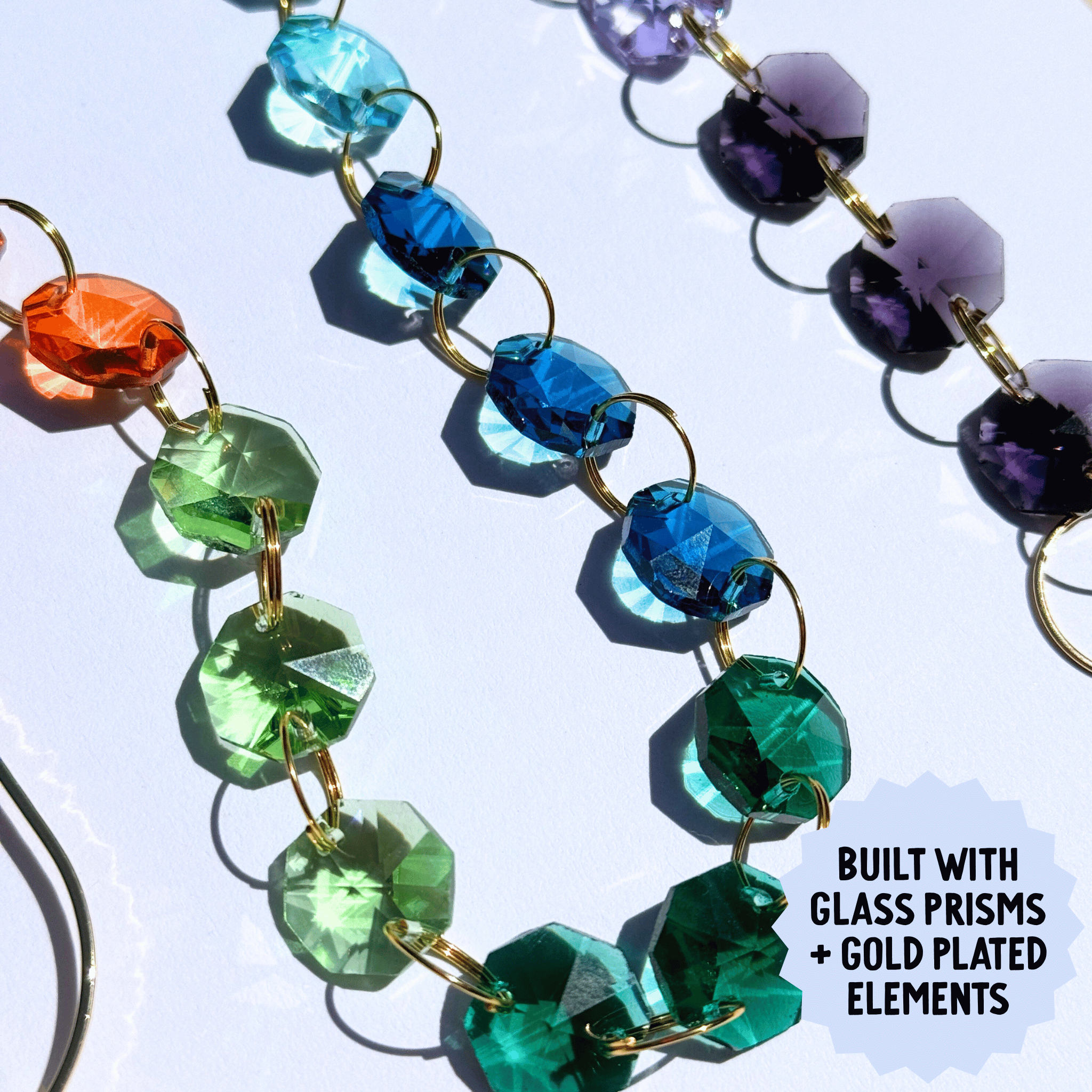 Collage Prism Suncatcher