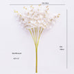 Zuna Artificial White Orchid Bouquet 42'' X 12''(Set Of 6)