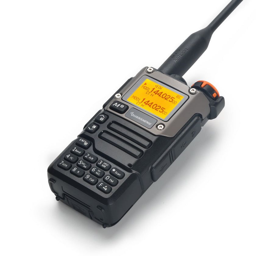 Quansheng UV-K5(8) Amateur Radio NOAA Emergency Weather Receiver; IC Certified.