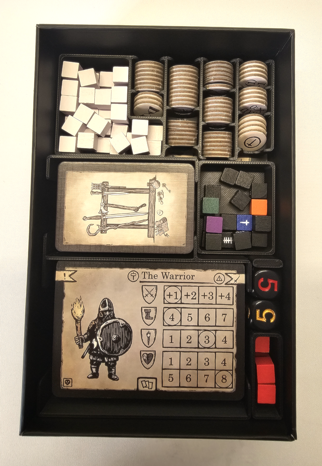 Into The Dark Dungeon - Insert