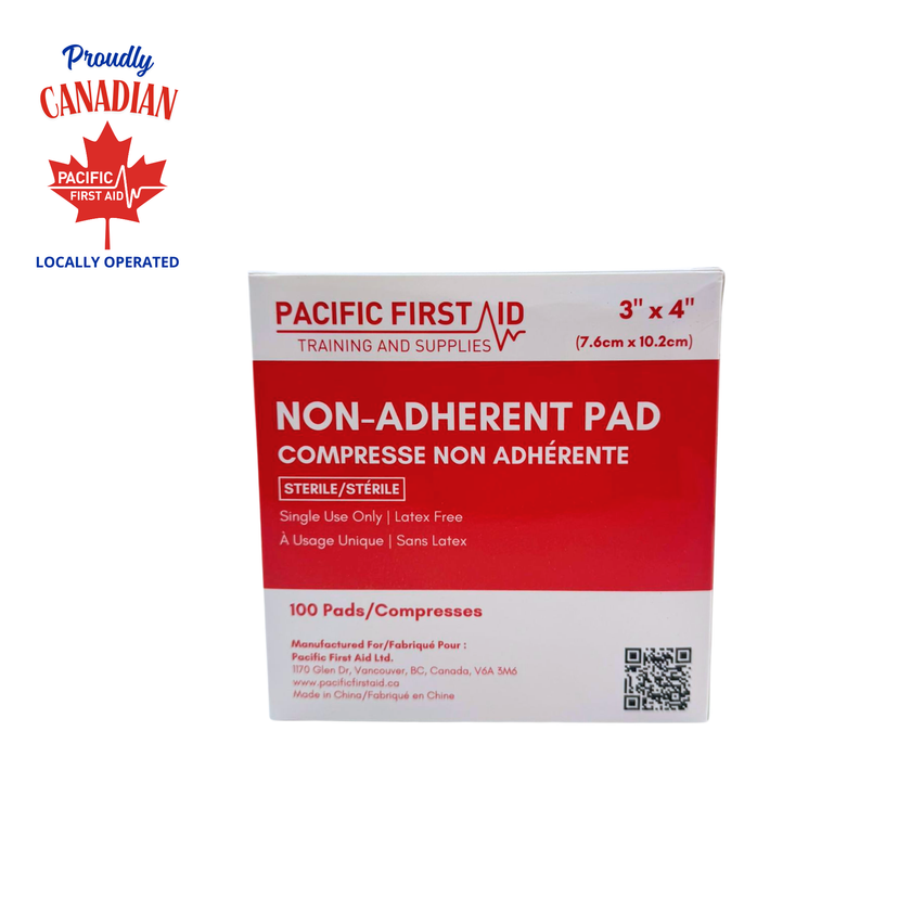 Non-Adherent Pads – Sterile, Latex-Free (2