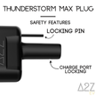 CCS1 Charger to Cybertruck | DC | UL2252/CSA-C22.2 Certified | The Thunderstorm Max Adapter