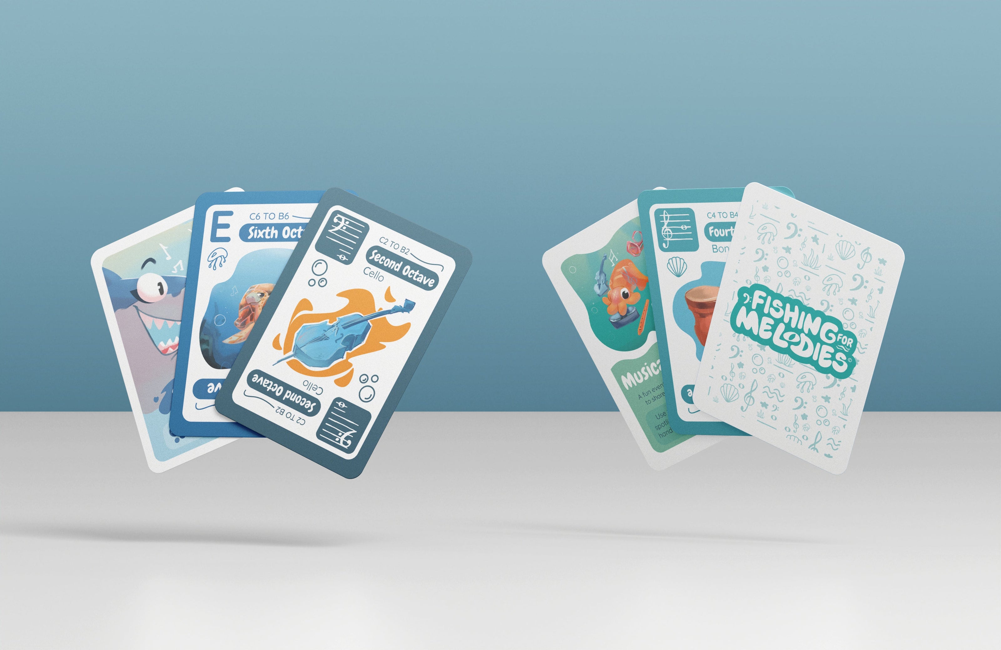 Fishing for Melodies (Prototype)- A Musical Sight Reading Card Game