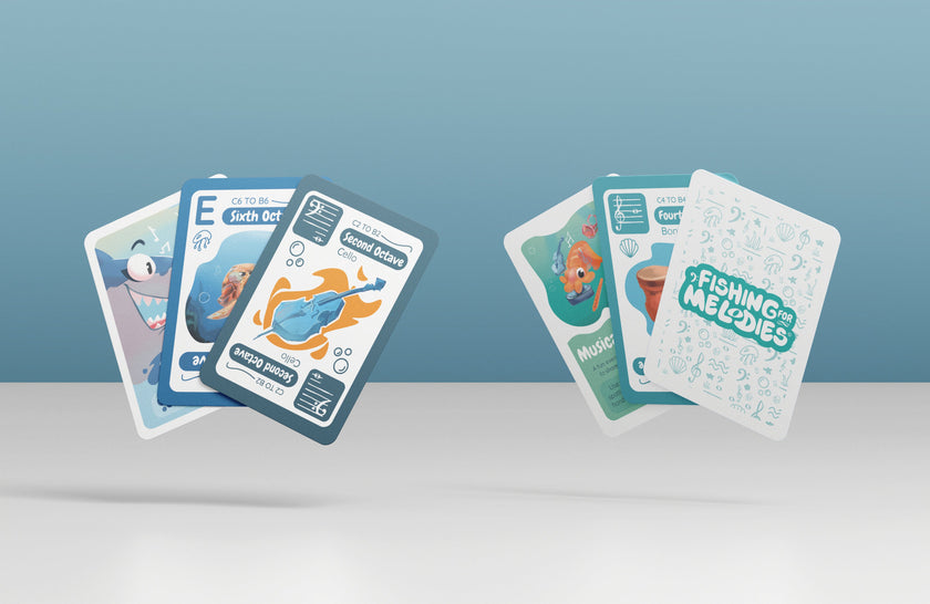 Fishing for Melodies (Prototype)- A Musical Sight Reading Card Game