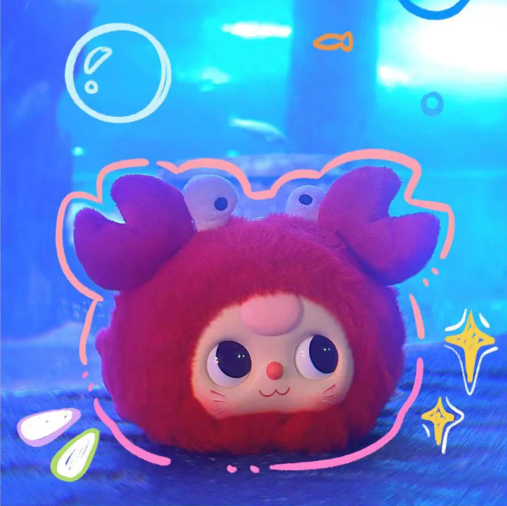 Baby Three Romantic Ocean Series Plush Dolls, Blind Box