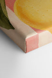 CITRONNADE VINTAGE, Oeuvre sur toile étirée