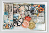 3Quarter Designs Cerulean Score 6x4 Card Pack