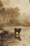 RIVIÈRE D'ANTAN, CADRE VINTAGE BRONZE