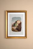 SUNLIT WALLS, CADRE VINTAGE OR