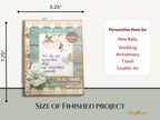 CrafTreat Scrapbook Blanks - Accordion Hinge Book DIY - Black