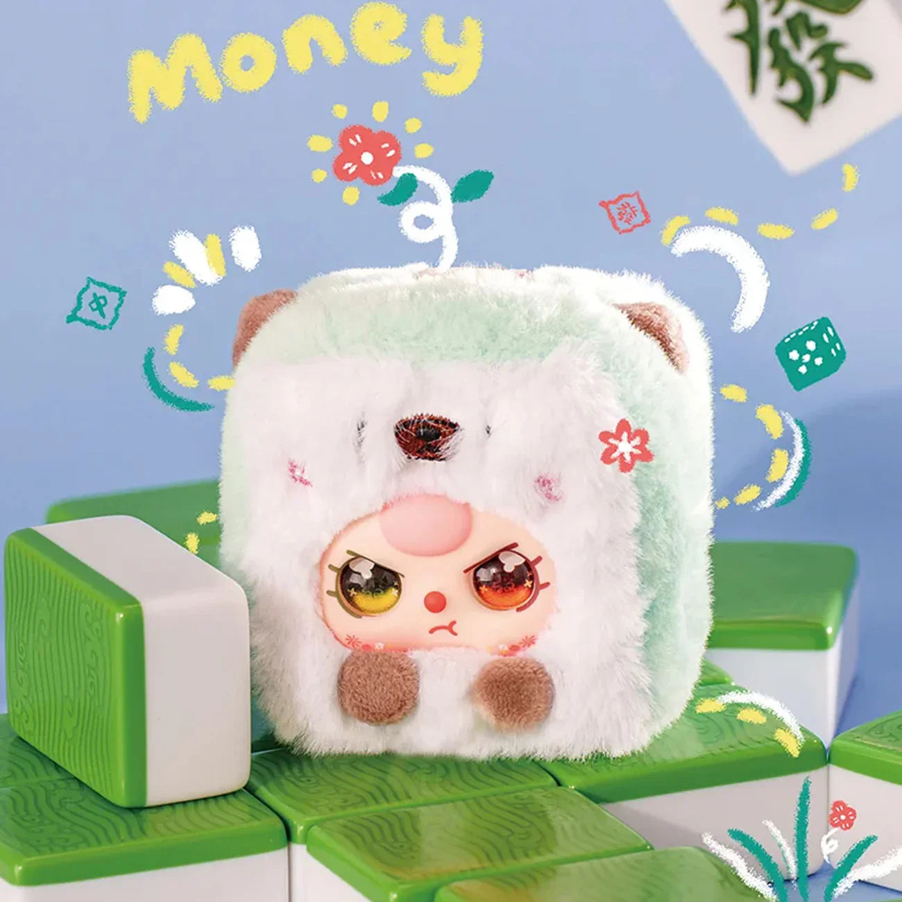 [pre order] Baby Three Little Mahjong Plush Series Blind Box