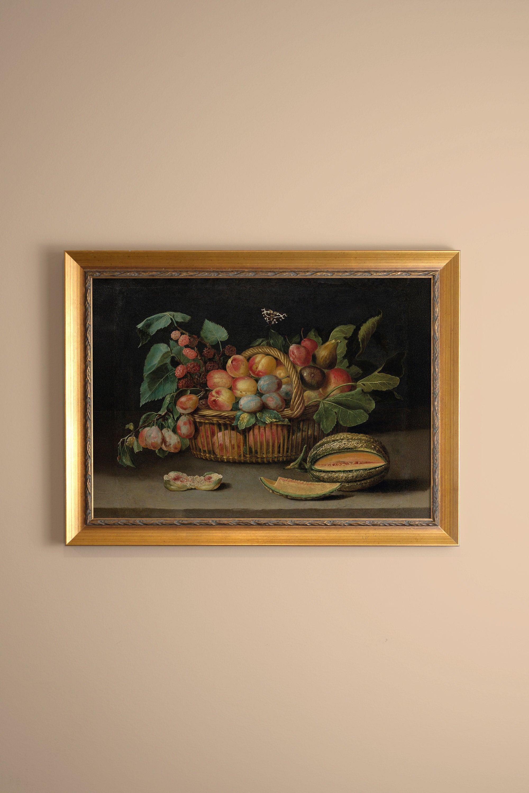 NECTAR DE LA TERRE, CADRE VINTAGE OR