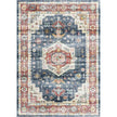 Dilara Multi Color Red Blue Rug