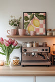 CITRONNADE VINTAGE, Oeuvre sur toile étirée