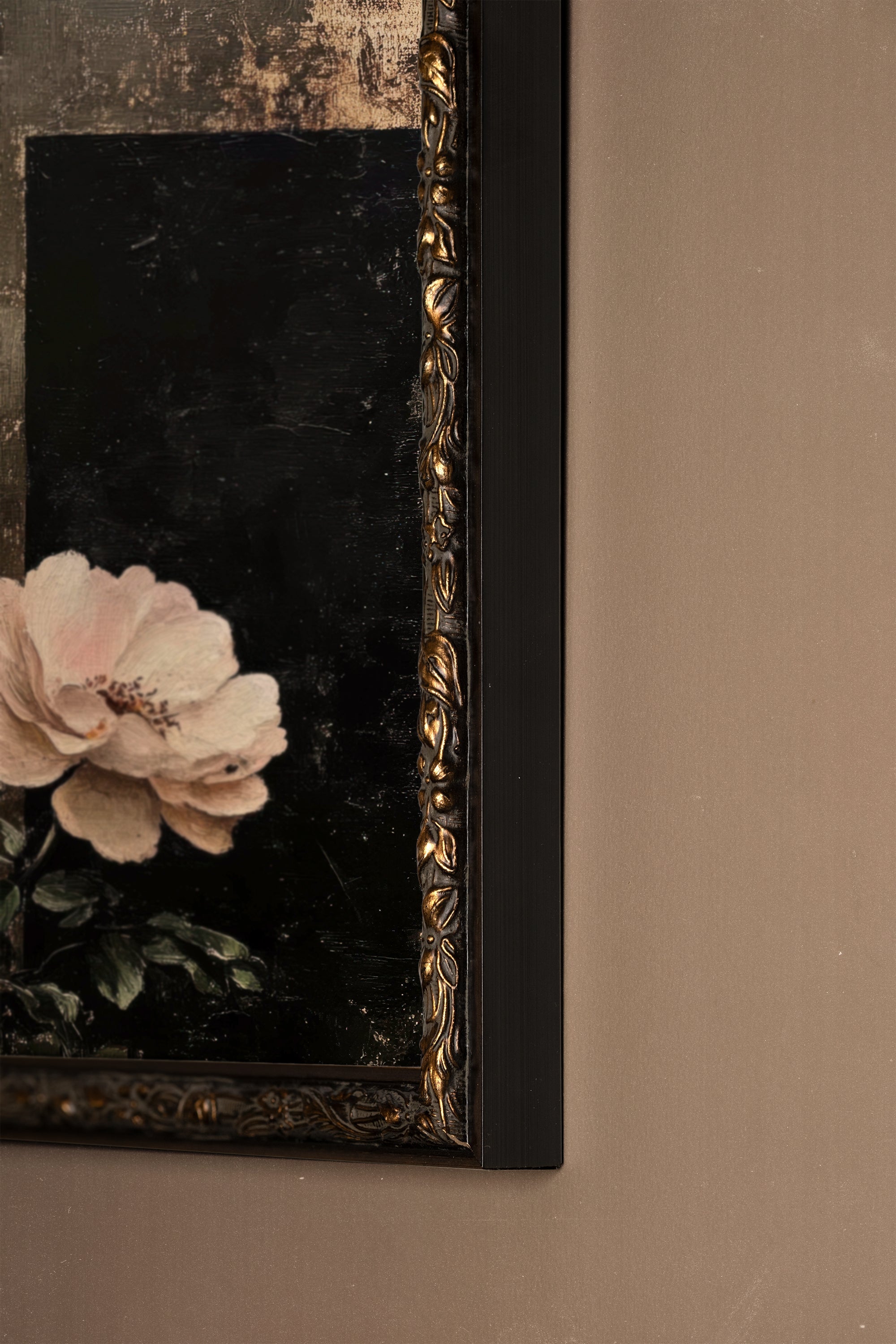 SOUFFLE BAROQUE, CADRE VINTAGE BRONZE