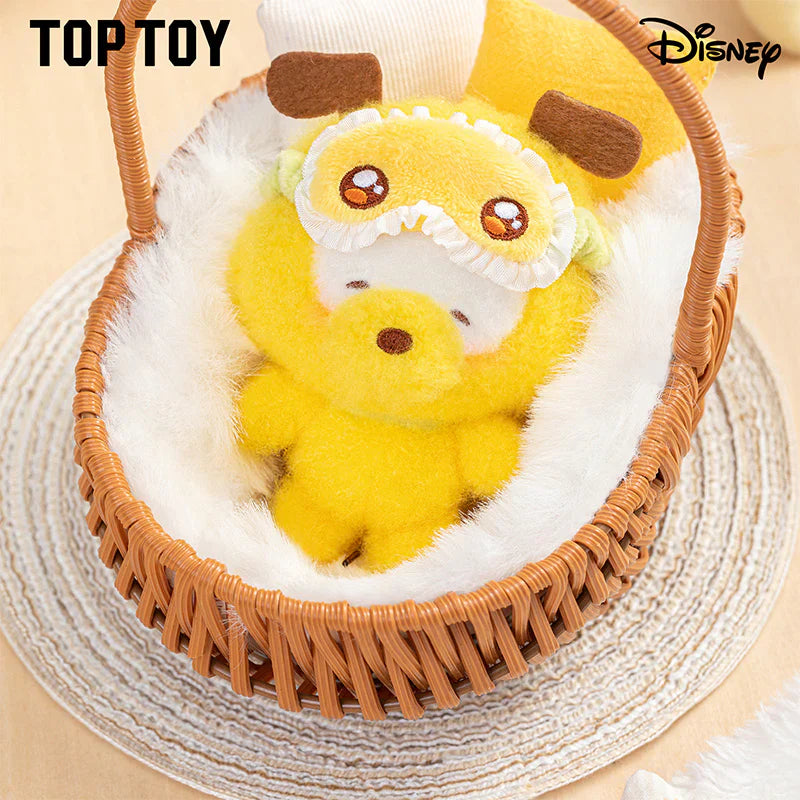 Disney Squinting Sleepwear Series Plush Pendant Blind Boxes (1 Random Box)